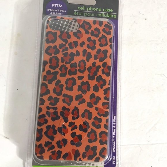 E-circuit Accessories - E-Circuit Leopard Cheetah iPhone 7 plus 8 Plus